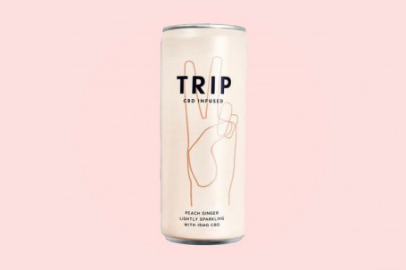 Trip Cbd Sparkling Peach Ginger