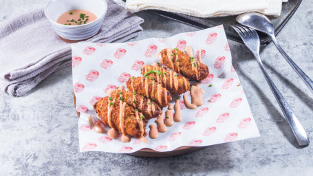 Rotisserie Croquettes (5Pc) Sū Zhà Jī Ròu Bàng Pèi Niú Yóu Guǒ Jiàng (5Pcs)