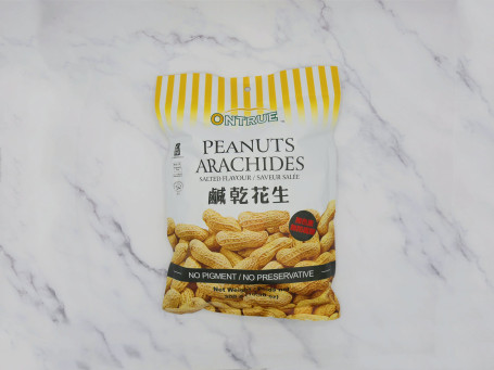 Yuán Tóng Xián Gàn Huā Shēng Ontrue Salted Peanuts 300G