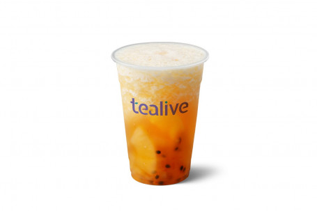 Pineapple Passionfruit Iced Tea Crush