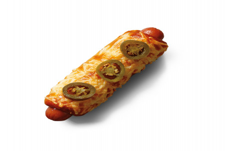 Pretzel Dog With Jalapeno