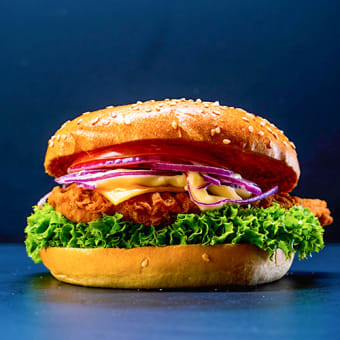 Single Chickenburger 150G Los