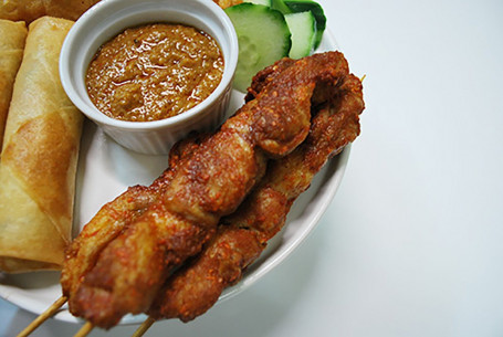 Satay Chicken Skewers (3)