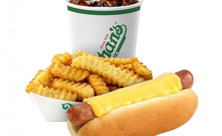 Regular Cheese Hot Dog Meal