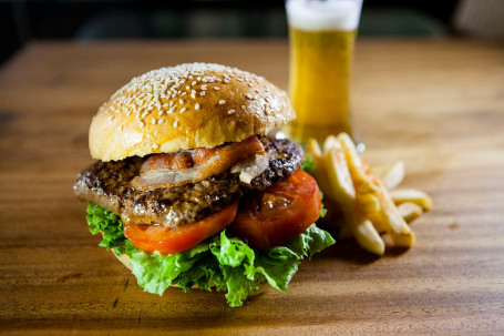 Bulgogi Beef Burger With Chips