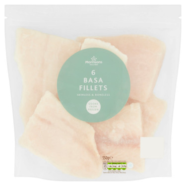 Morrisons Basa Filets 550G