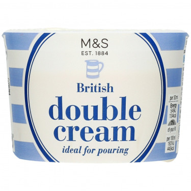 M S Food Britse Dubbele Crème 150Ml