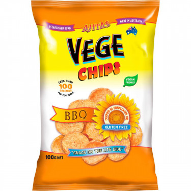 Vege Chips Barbeque 100G (Vegan)