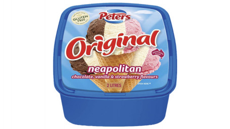 Peters Ice Cream 2Lt Neopolitan