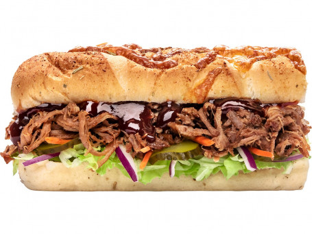 Bbq Pulled Pork Six Inch Reg;