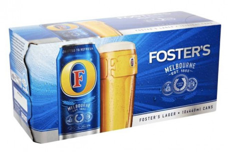 Fosters (10 X 440Ml) Cans