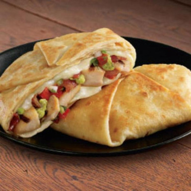 Chicken, Bacon Guacamole Stuffed Quesadilla