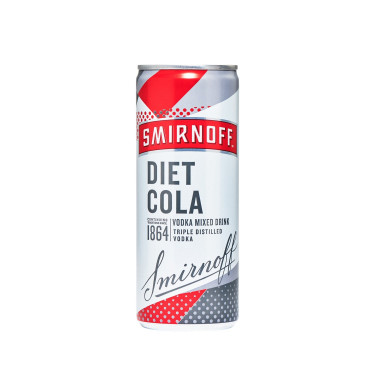 Smirnoff Diet Cola Wodka Mixdrank 250Ml