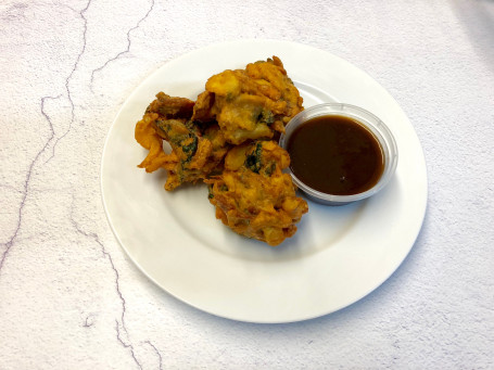 4 Palak Gobi Pakora