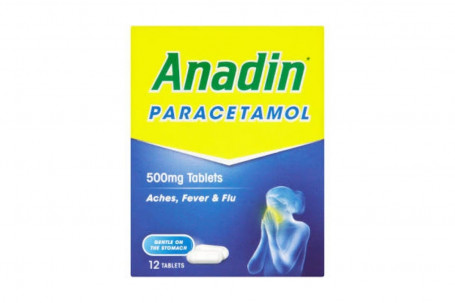 Anadin Paracetamol 12 Tablets