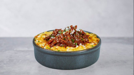 Mac Cheese Met Pulled Beef (Delen)