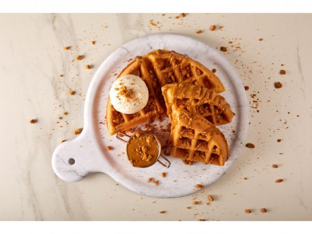 Lotus Biscoff Waffle American Waffle