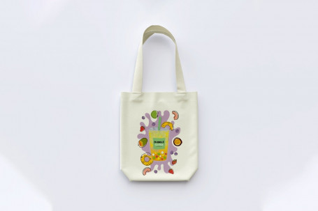 Cup Carrier (Mango Fruit Tea Print)