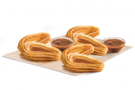 6 Churros En 2 Karamelsausdips (Voor 3 Personen)