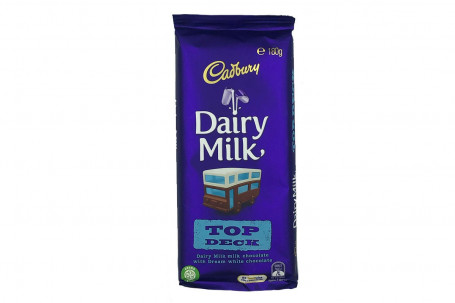 Cadbury Dairy Milk Block Top Deck (180G)