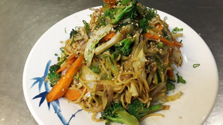 Vegetable Yakisoba (Japanese Style Chow Mein)