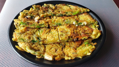 1. Seafood Green Onion Pancake