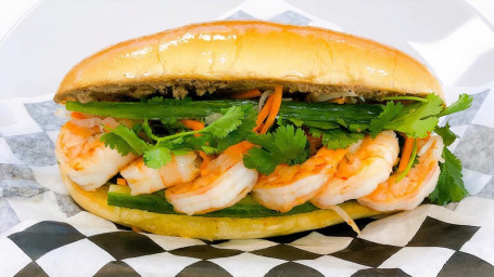 Grilled Shrimps Banh Mi