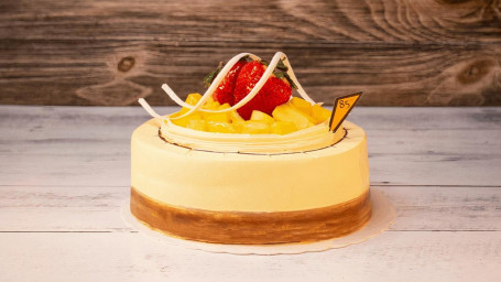 Mango Brulee 8 Cake