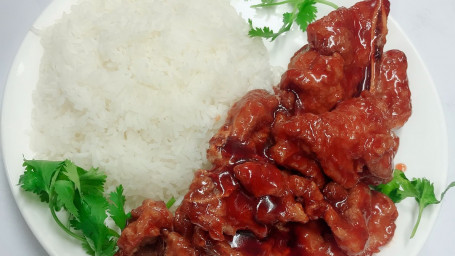 102. Mandarin Spare Ribs On Rice