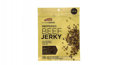 Extramile Pepper Beef Jerky 4 Oz