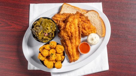 Fried Catfish (2Pc)