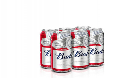 Budweiser 6 Stuks