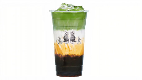 Brown Sugar Pearl Matcha Latte Hēi Táng Fěn Yuán Mǒ Chá Xiān Nǎi