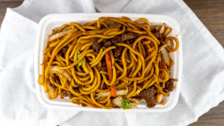 Beef Lo Mein Niú Lāo Miàn （Xiǎo）