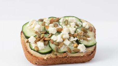 Gezonde Hummus Toast