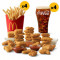 40 Nuggets 4 Med Fry Met 4 Drankjes Maaltijd