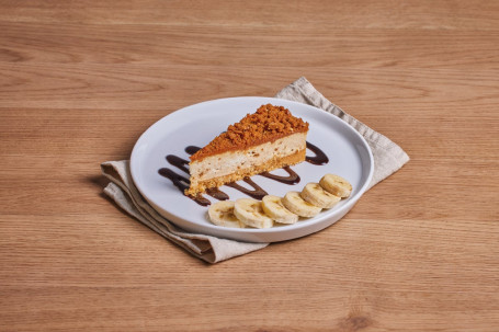 Lotus Biscoff Cheesecake Met Banaan (Vg)