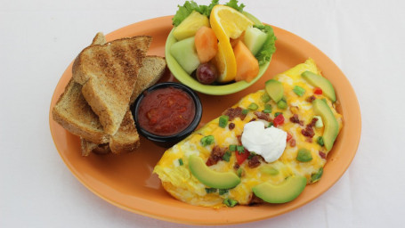 Geweldige Avocado-Omelet