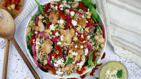 Salade Met Eiwitrijke Kipshoarma