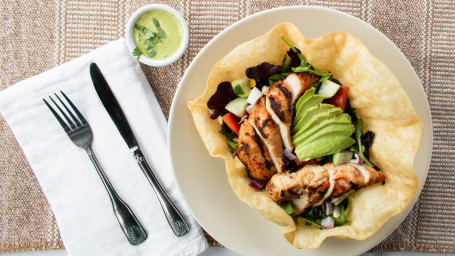 California Fresh Tostada Salad