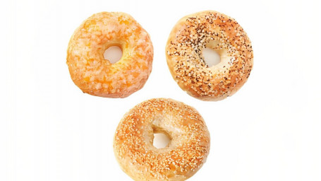 6 Verschillende Bagels