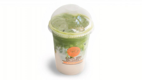 Ijskoude Vanille Matcha Latte