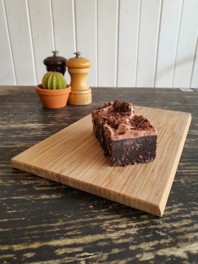 Flourless Chocolate Brownie Slice