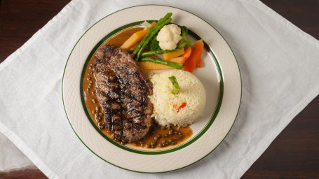 New York Pepper Crusted Steak