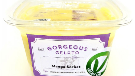 Mango Sorbet Pint