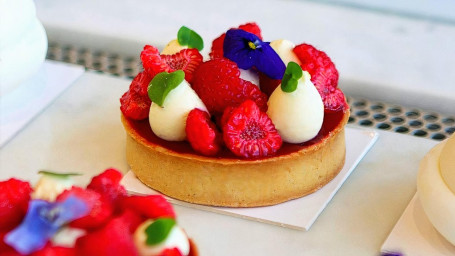 Wild Vanilla Raspberry Tart