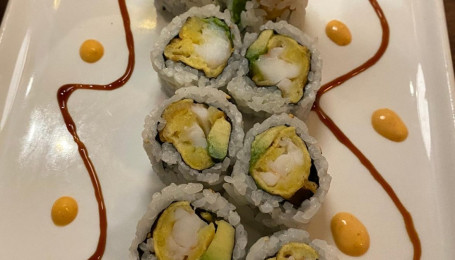 Garnalen Tempura Avocado Rol