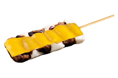 Pork Galbi Rice Cake Skewer Cheese Zhū Ròu Nián Gāo Chuàn Zhī Shì