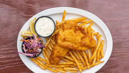 Full Fish Chips (2Pc)