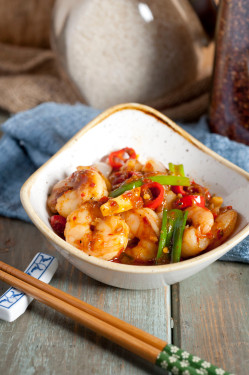 Stir-Fried King Prawns Qīng Chǎo Dà Xiā